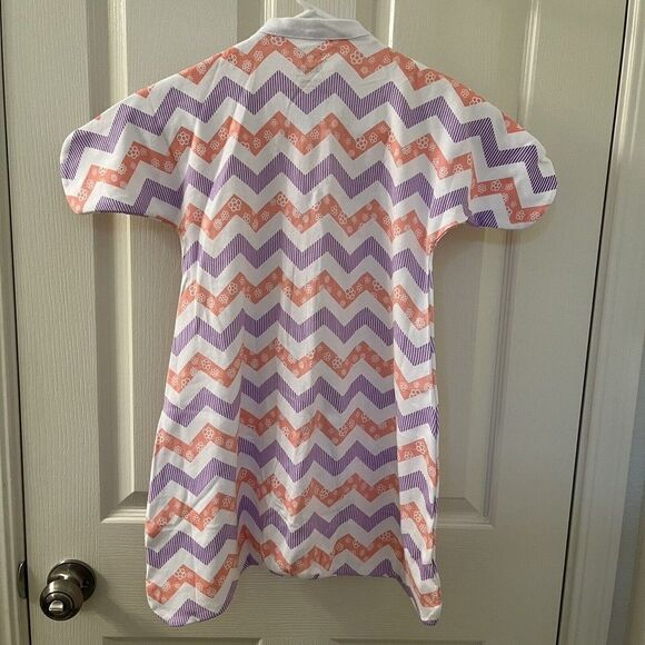 Revelae Cozy Baby Sleeper Swaddle Wearable Blanket Chevron Size 3-9M - Picture 7 of 10